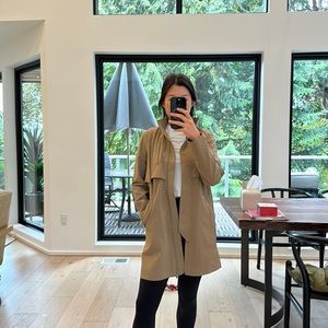Lululemon Long Olive Jacket - size 4